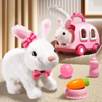 Children Plush Cute Rabbit Kids Electronic Pet