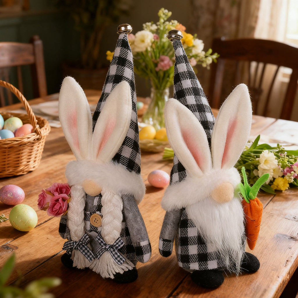 Easter Gnome Plush Elf Decorations