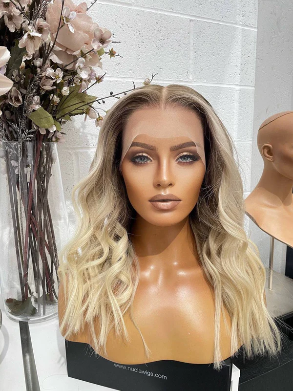 Georgina HD Lace Wig – 100% Human Hair Wig, Natural Hairline