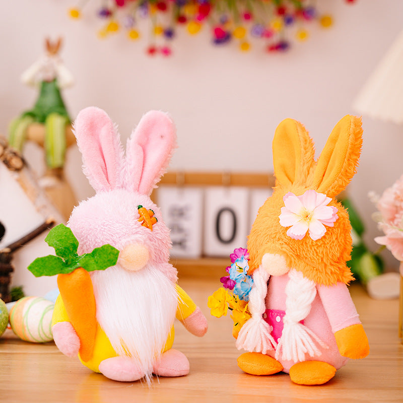 Easter Gnome Plush Elf Decorations