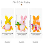 Easter Gnome Plush Elf Decorations