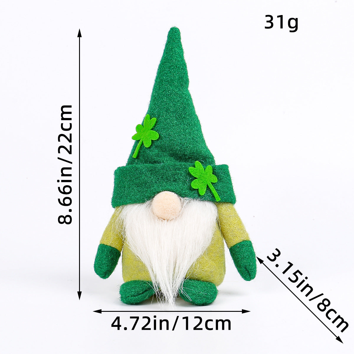 SaintPatrick's Day GreenLeaves Ornament