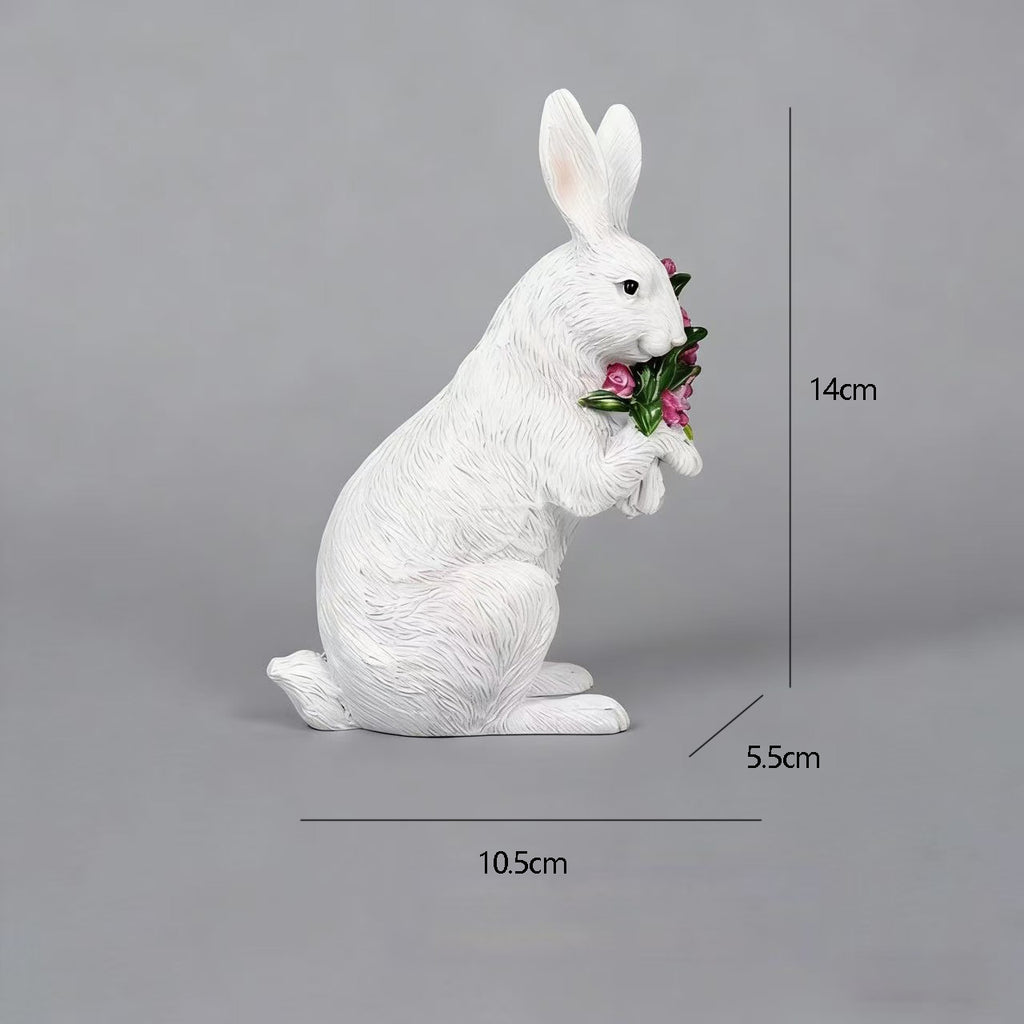 Adorable Resin Easter Bunny Decorations