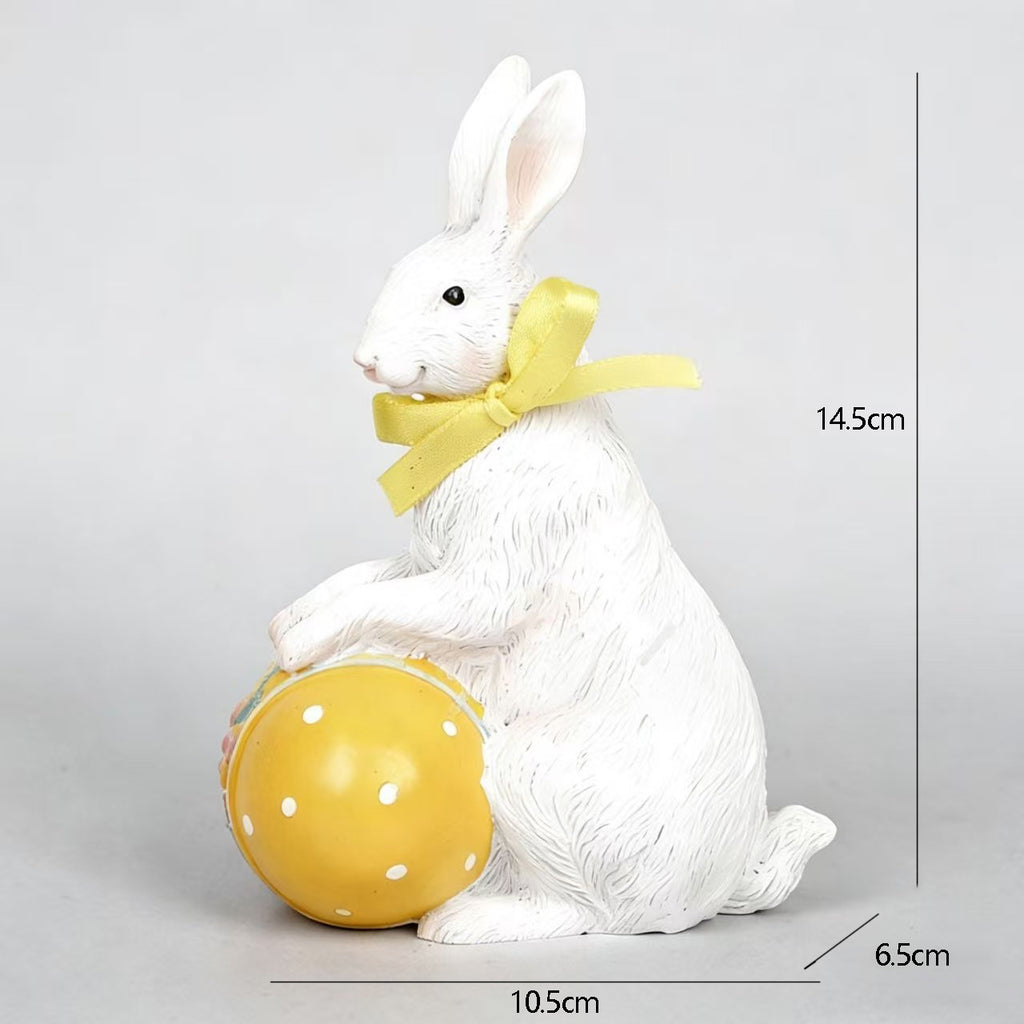 Adorable Resin Easter Bunny Decorations