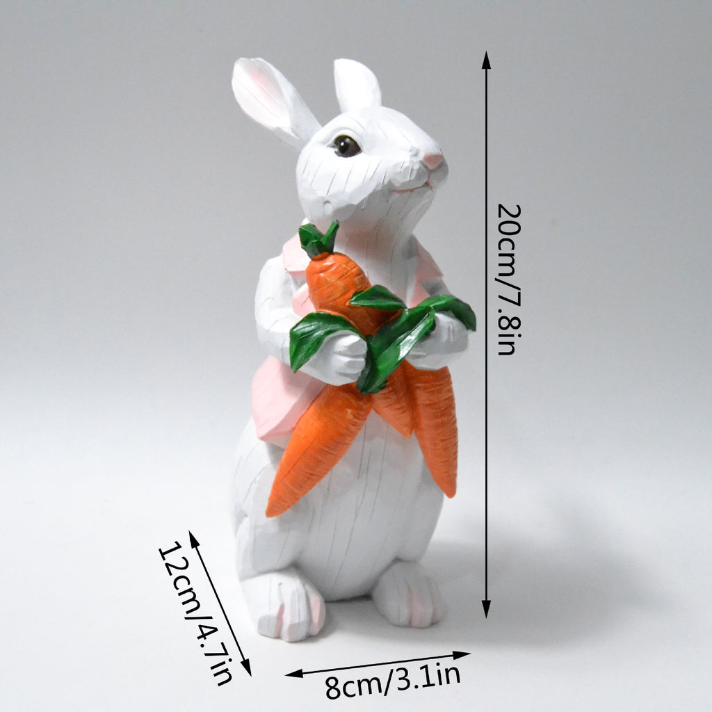 Adorable Resin Easter Bunny Decorations