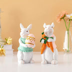 Adorable Resin Easter Bunny Decorations