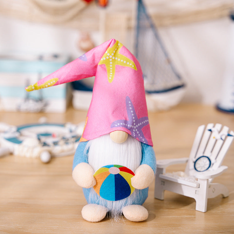 Summer beach vacation gnomes