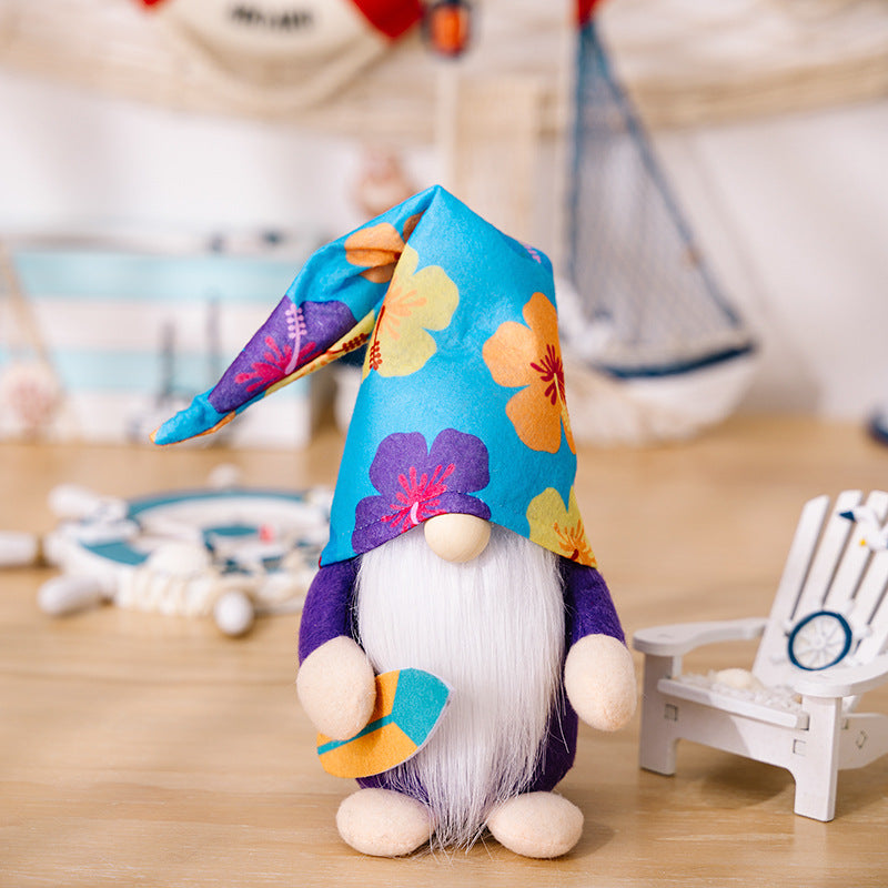 Summer beach vacation gnomes