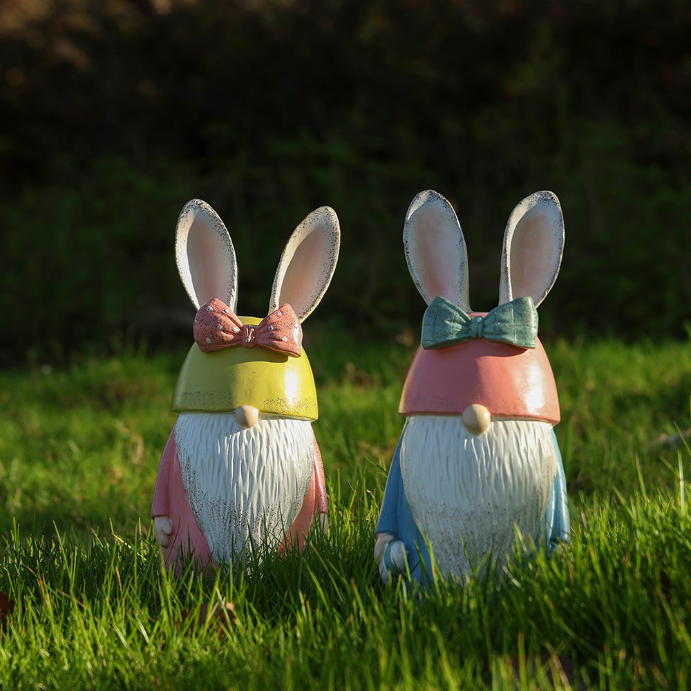 Resin Centerpieces with Easter Bunny Ears