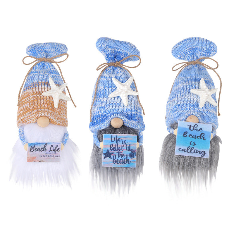 Lovely Ocean Starfish Knit Becah Gnomes