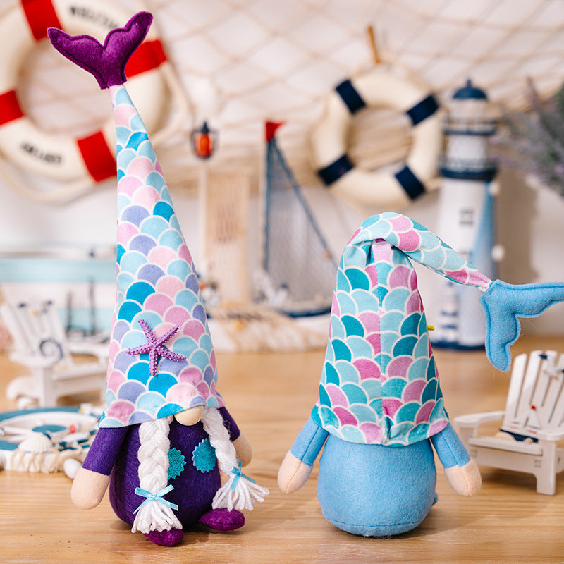 Summer Mermaid Gnomes Beach Elves