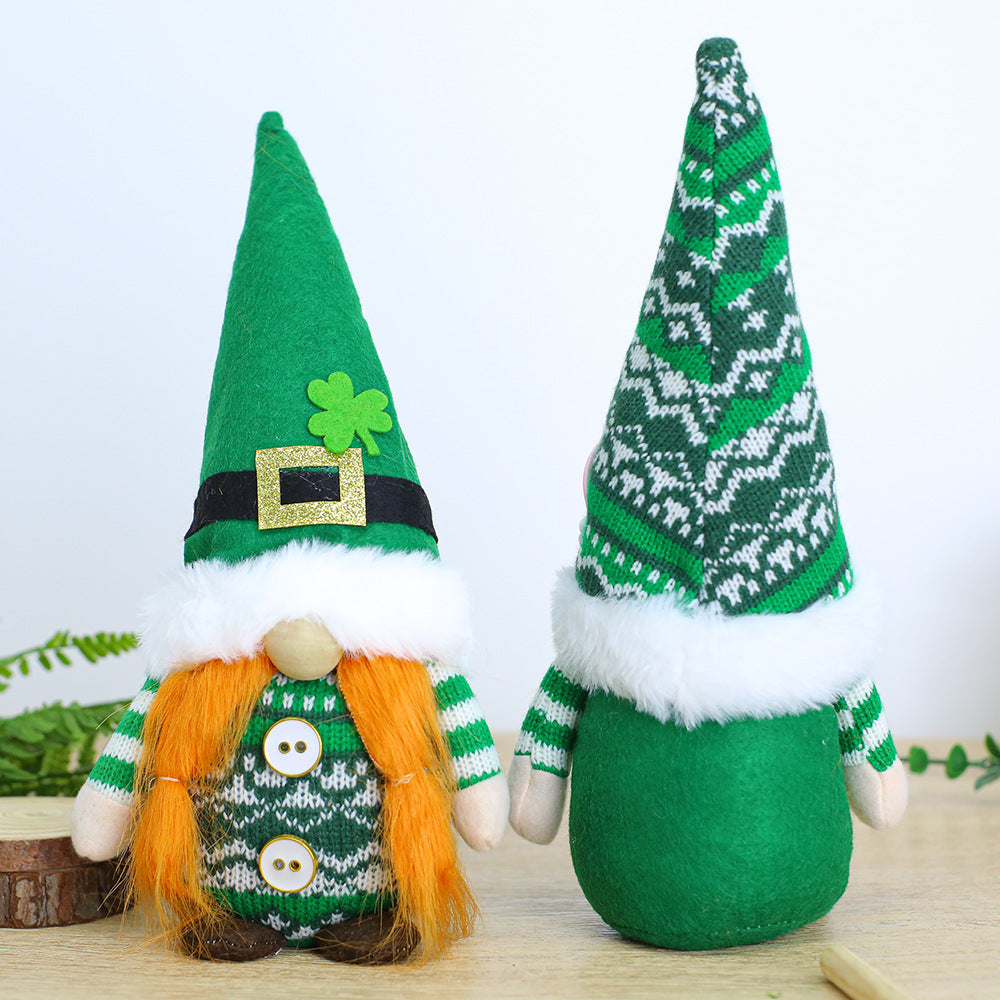 St Patricks Day Gnomes Plush