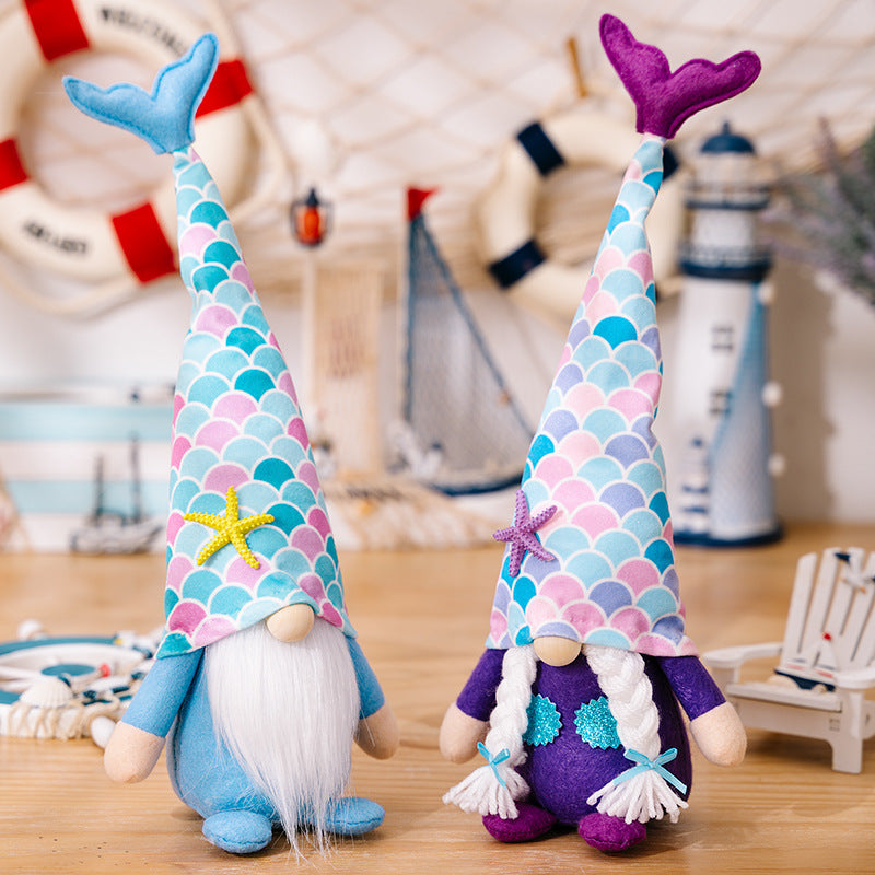 Summer Mermaid Gnomes Beach Elves