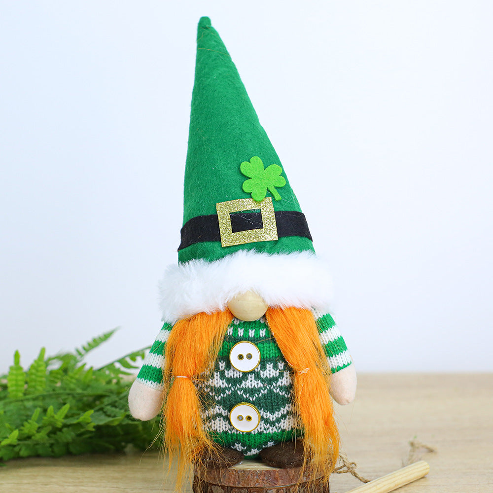 St Patricks Day Gnomes Plush