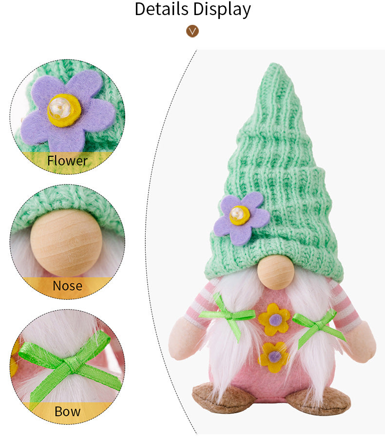 Fresh knit hat gnomes