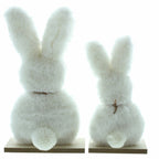 Decorative figures "Fluffy Bunnies", 2 pieces