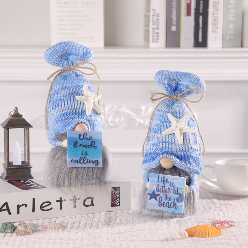 Lovely Ocean Starfish Knit Becah Gnomes