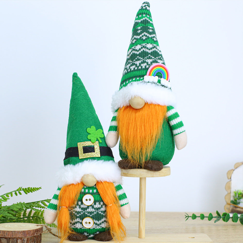 St Patricks Day Gnomes Plush