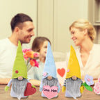 Handmade Plush Gnome Ornament For Mother's Day Gift