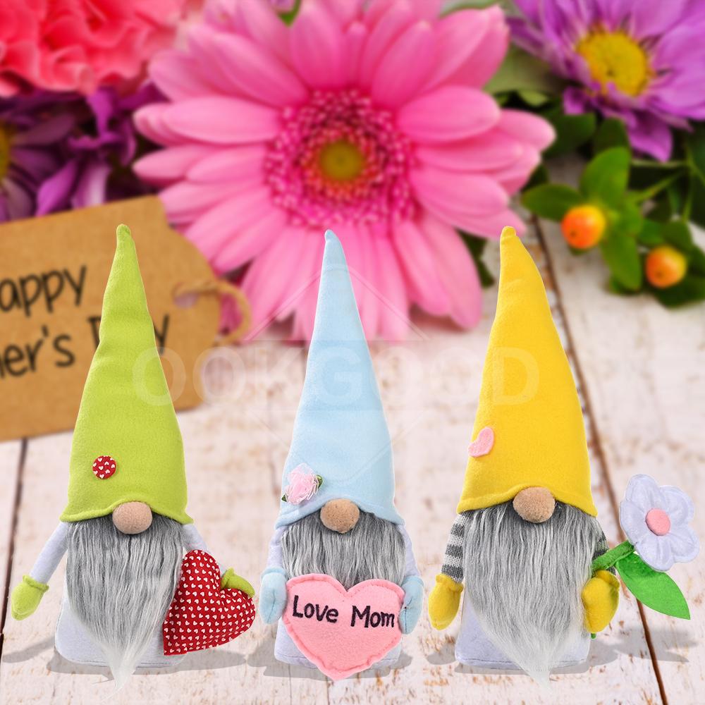 Handmade Plush Gnome Ornament For Mother's Day Gift
