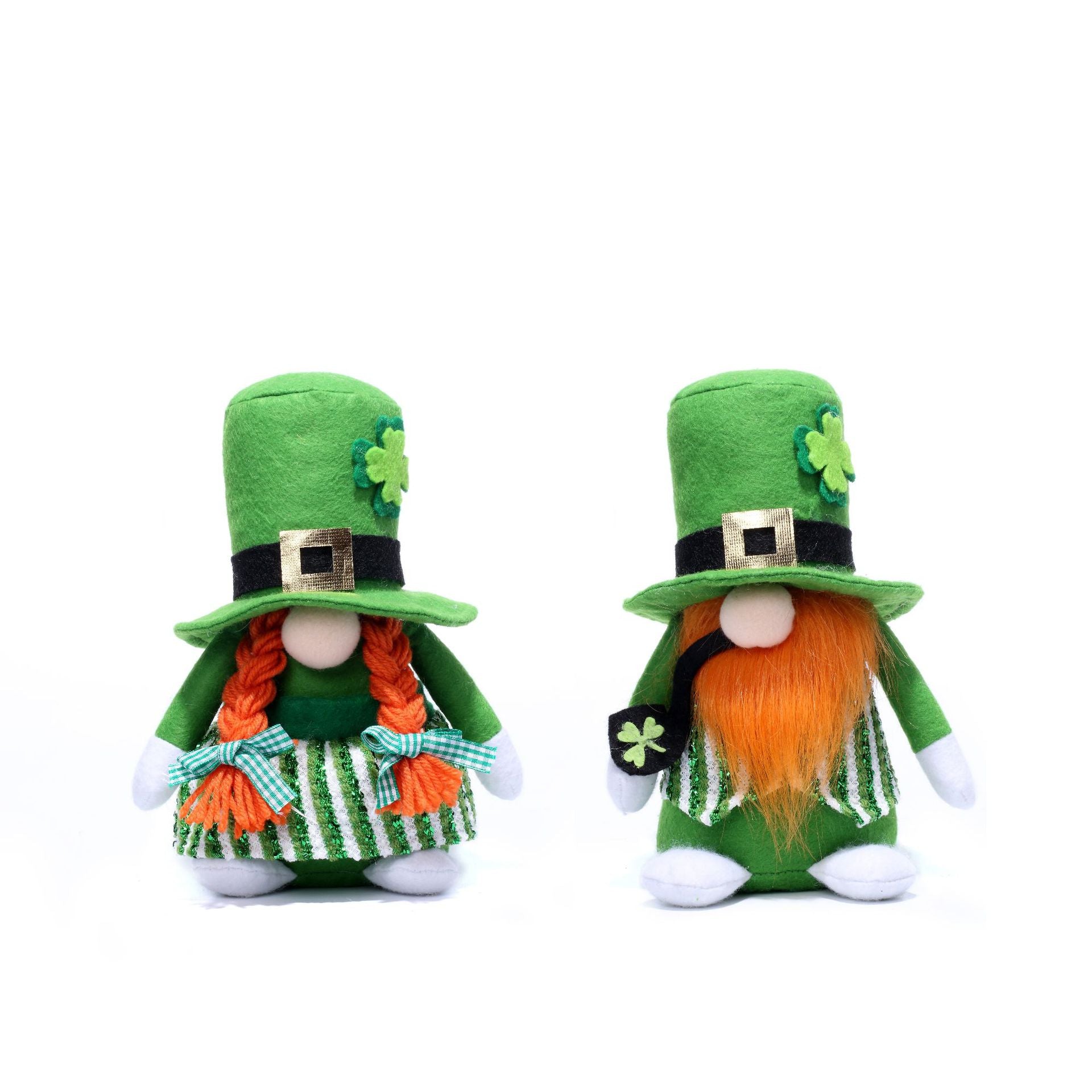 St Patrick's Day Gnomes Plush Decorations