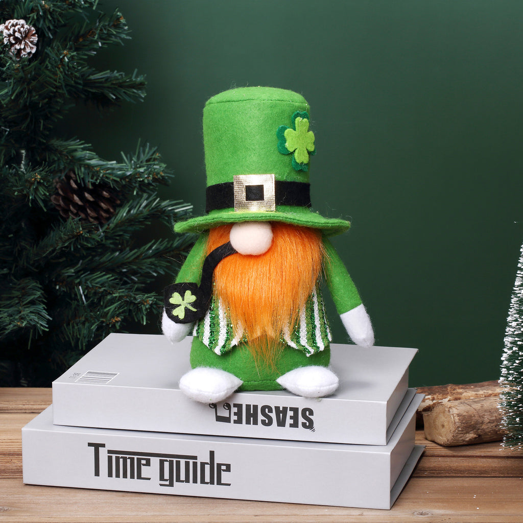 St Patrick's Day Gnomes Plush Decorations