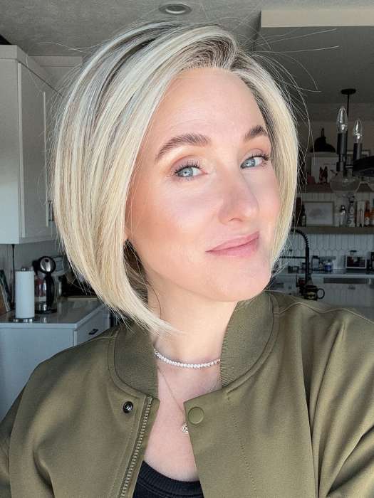 Straight Up With a Twist | HF Synthetic Lace Front Wig (Mono Top)