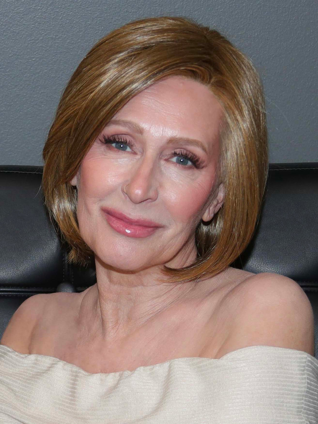 Straight Up With a Twist | HF Synthetic Lace Front Wig (Mono Top)