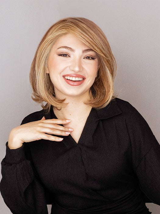 Upstage Petite | HF Synthetic Lace Front Wig (Hand-Tied)