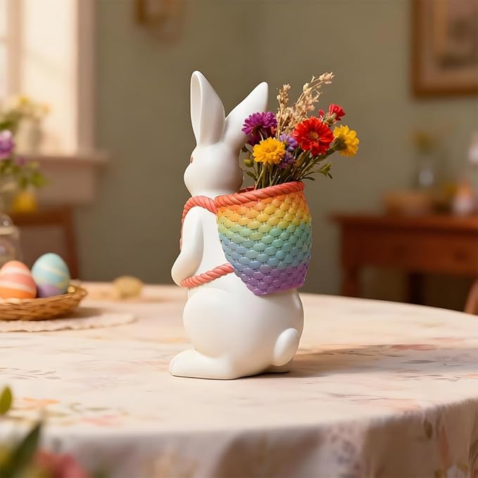 3D Easter Bunny Candle Mold Cute Rabbit Shaped Silicone Mold