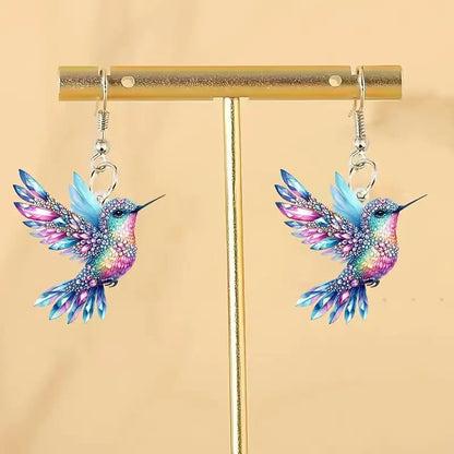 ✨💥Colorful Hummingbird Necklace-👩‍❤️‍👩ELEGANT HUMMINGBIRD NECKLACE🐦