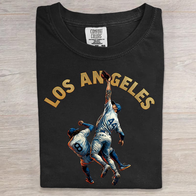 LA World Series Champions Women's Printed T-shirt