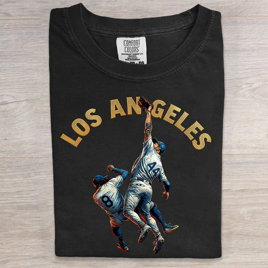 LA World Series Champions Women's Printed T-shirt