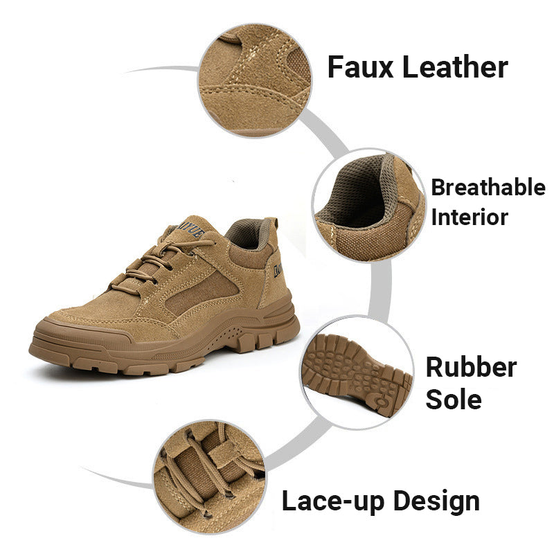 🏷️ BLACK FRIDAY ONLY — Industrial-Grade Safety Shoes | Anti-Slip • Anti-Puncture • Heat-Resistant