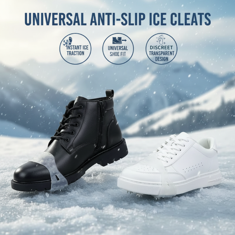 🔥Christmas Limited-Time Offer: 50% OFF!!!🔥Universal 5-Tooth Ice Cleats for Shoes & Boots