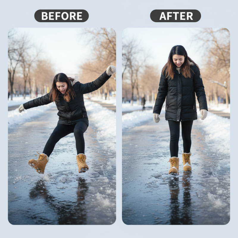 🔥Christmas Limited-Time Offer: 50% OFF!!!🔥Universal 5-Tooth Ice Cleats for Shoes & Boots