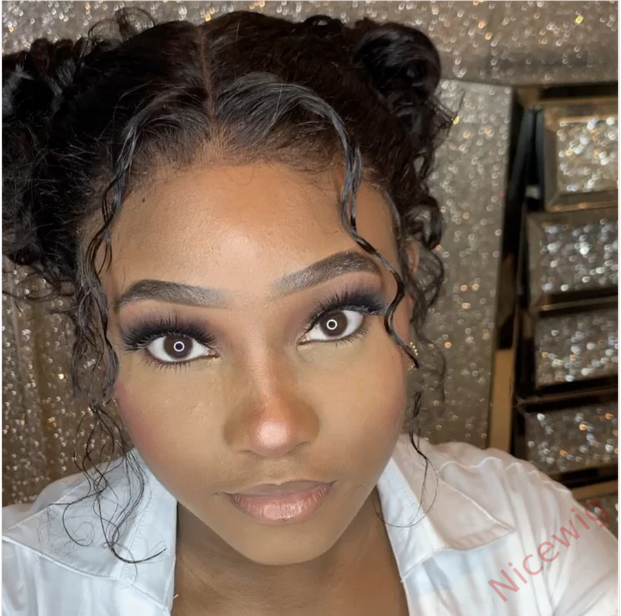 Hot Sale Glueless Short Curly Black Bob Wig