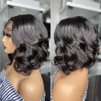 Glueless Hot Sale Short Bob Body Wave Wig For Women