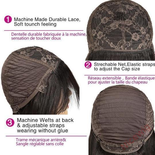 Brazilian Natural Black Water Wave Long Curly Wig