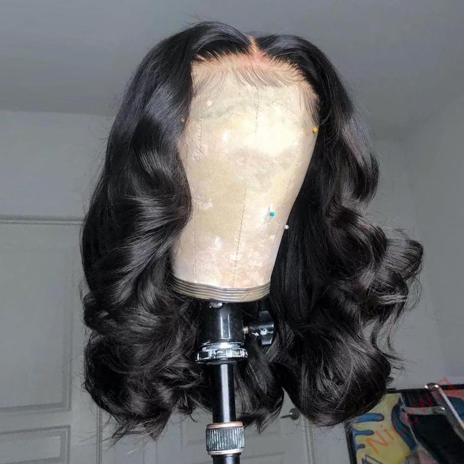 Hot Sale Glueless Short Bob Body Wave Wig For Women
