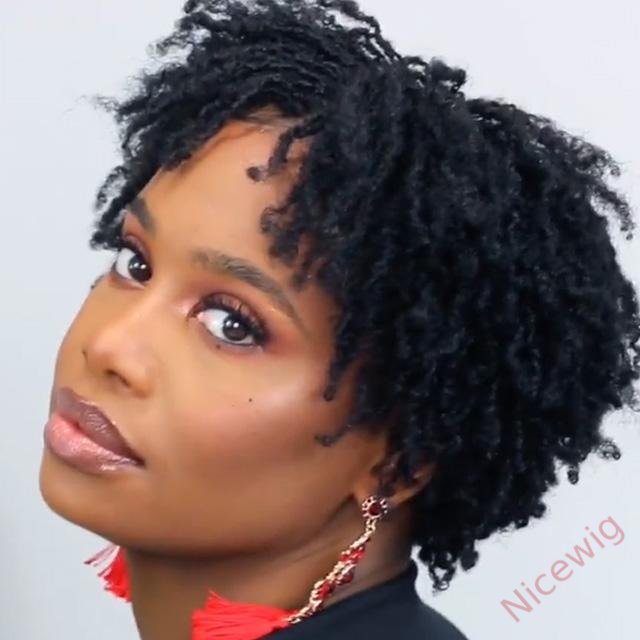 Best Design Africa Spiral Natural Short Curly Wig